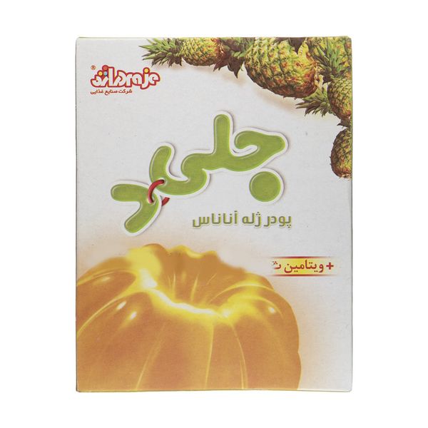 پودر ژله آناناس جلید دراژه - 100 گرم - 12 عددی