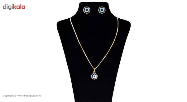 نیم ست شهر شیک طرح چشم نظر مدل S656