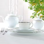 سرویس غذاخوری 102 پارچه چینی زرین ایران مدل ایتالیا اف ریوا درجه عالی