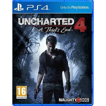 بازی Uncharted 4: A Thief’s End برای PS4 (کارکرده)