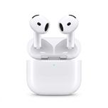 هدفون بلوتوثی اپل مدل AirPods 4 فاقد قابلیت نویز کنسلینگ، درگاه شارژ USB Type-C، شارژ بی سیم، با قابلیت اتصال به چند دستگاه