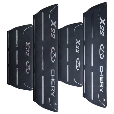 برچسب پارکابی خودرو امیران اسپرت طرح چرم کد 2025067 مناسب برای X22 مجموعه 4 عددی