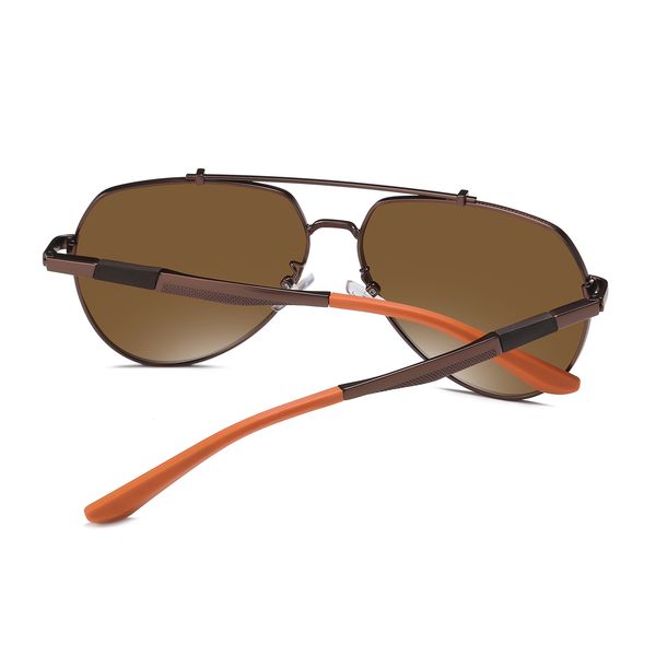 عینک آفتابی خلبانی مردانه آلبرت وگ مدل 6322C108P112 Polarized Avantgarde Visionary
