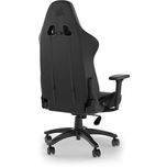 صندلی گیمینگ کورسیر مدل TC100 Relaxed Leatherette Black