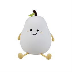 چراغ خواب کودک مدل سیلیکونی طرح گلابی کد 50369
