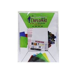 کاور کاغذ A5 دیپلمات