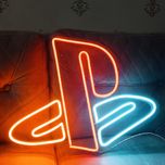 چراغ نئونی دیواری طرح پلی استیشن