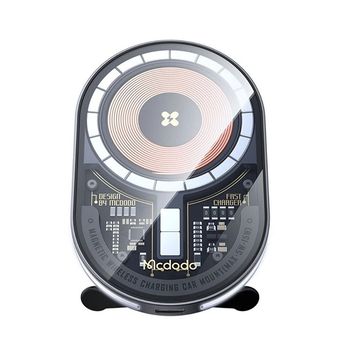 پایه نگهدارنده موبایل و شارژر وایرلس 15 وات مک دودو مدل CH-234 با گارانتی شرکتی