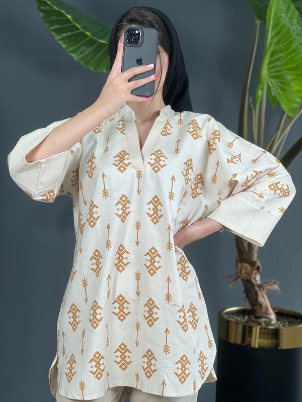 تونیک لینن خطی‌ 1055