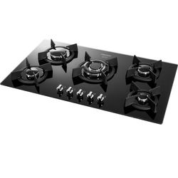 اجاق گاز صفحه‌ای پنج شعله استیل البرز مدل G-5904