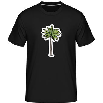 تیشرت طرح نخل