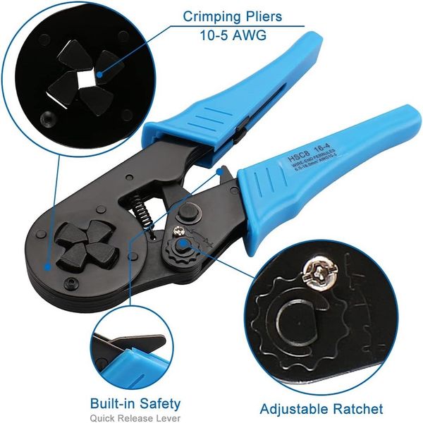 انبر پرس وایرشو مدل HSC816-4 سایز 4-16 میلیمتر