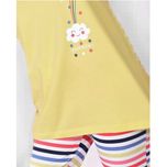 ست تی شرت آستین کوتاه و شلوارک زنانه مدل SB-SS-3433