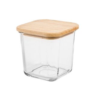 ظرف نگهدارنده لیمون مدل مربع 860میلی لیتر