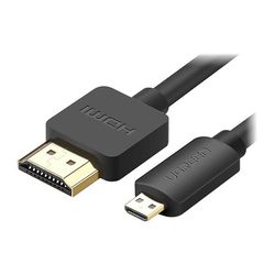 کابل تبدیل Micro HDMI به HDMI 2.0 یوگرین مدل 30102 طول 1.5 متر