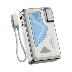 پاوربانک بی‌سیم 35 وات پاورلوژی مدل PPBMH104 ظرفیت 20000 میلی‌آمپرساعت