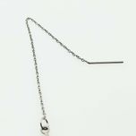 گوشواره زنانه مدل بخیه ای طرح ضربان کد 480GUZ*543