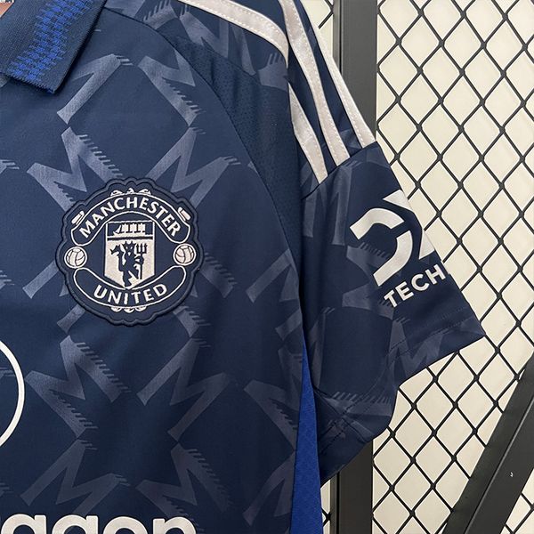 پولوشرت ورزشی مردانه مدل منچستر یونایتد Away 2025