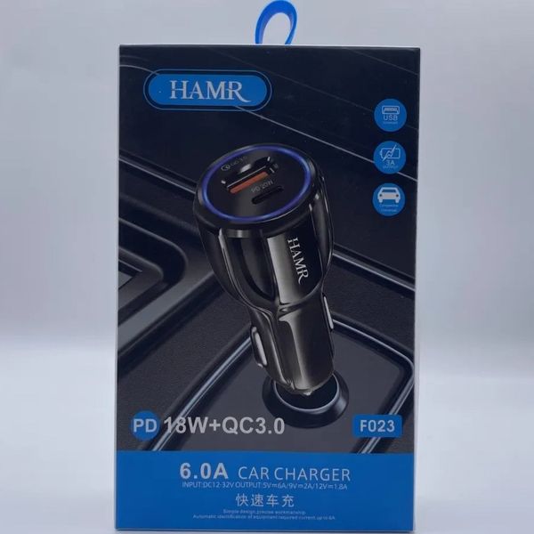 شارژر فندکی 18 وات هامر مدل F023