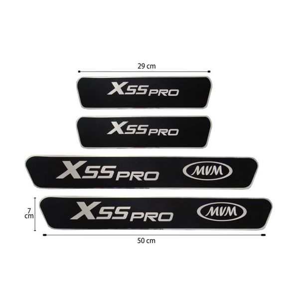 پارکابی خودرو مدل چرم مناسب برای mvm x55 مجموعه 4 عددی