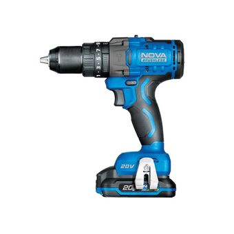 دریل شارژی چکشی 20 ولت نووا مدل 7727