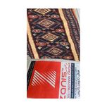 فرش ماشینی زانیس مدل سنتی طرح سنندج زمینه شتری