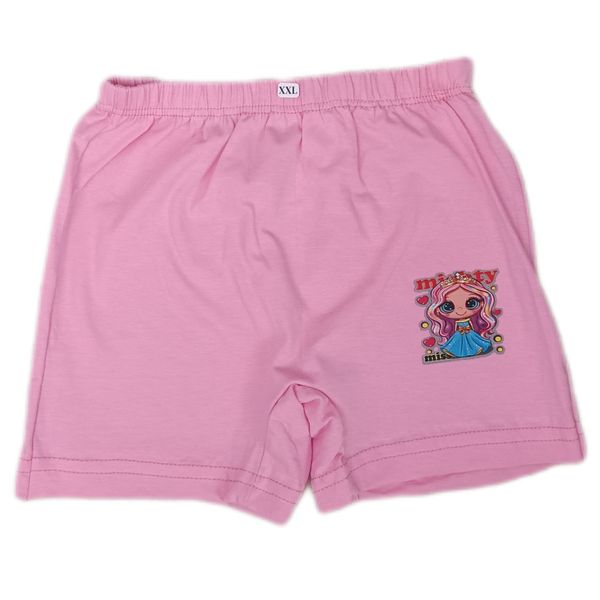 شورت دخترانه مدل کارتونی مجموعه 6 عددی