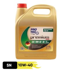 روغن موتور پروتک مدل 10W40 SN فول سینتتیک حجم چهار لیتر