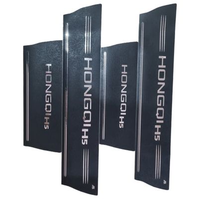 برچسب پارکابی خودرو امیران اسپرت طرح چرم کد 2025060 مناسب برای هونگچی H5 مجموعه 4 عددی