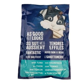 غذای پوچ گربه فلیکس مدل ماهی تن وزن 85 گرم