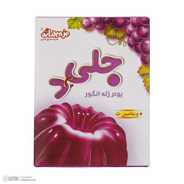 پودر ژله دراژه  میکس - 100 گرم بسته 12 عددی