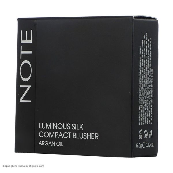 رژ گونه نوت سری Luminous Silk تحت لیسانس شماره07