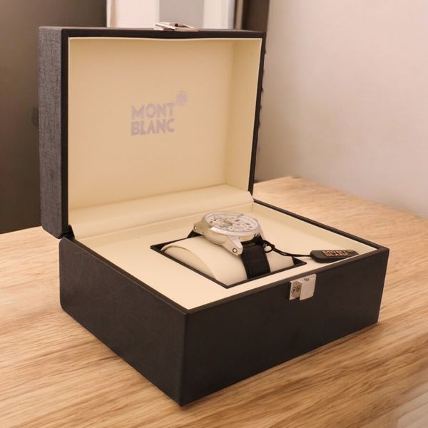 ساعت مچی عقربه‌ای مردانه کوارتز مون بلان مدل 9168 سری 1202