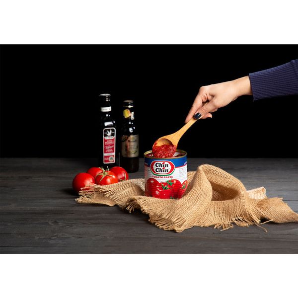 کنسرو رب گوجه فرنگی چین چین - 800 گرم بسته 12عددی