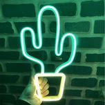 چراغ نئونی رومیزی و دیواری طرح کاکتوس*429