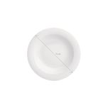 بشقاب خورش خوری چینی زرین ایران مدل هتلی 49 کد 20 درجه عالی بسته 6 عددی