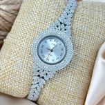 ساعت مچی عقربه ای نقره زنانه مدل پروانه کد RZZDR-31