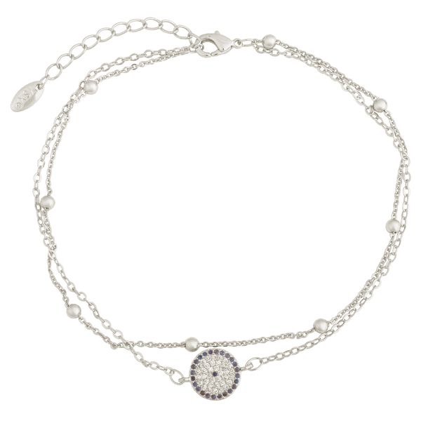 پابند زنانه وای اس ایکس مدل چشم نظر کد A3238*169