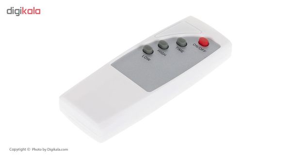 فن هیتر برقی نوا مدل NH-1256WH | بخاری دیواری و رومیزی 2000 وات با ریموت کنترل