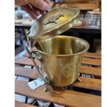 یخدان درب دار و انبر برنجی ریور