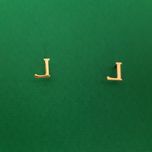 گوشواره زنانه مدل حرف L*89