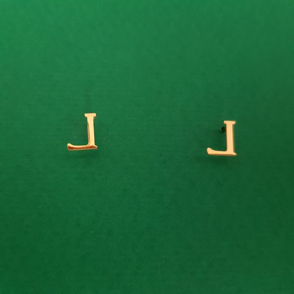 گوشواره زنانه مدل حرف L*89