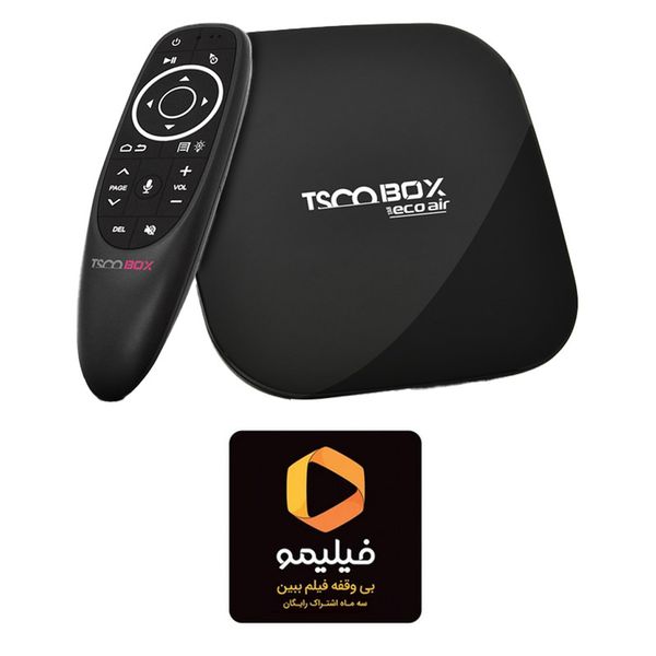 اندروید باکس تسکو مدل TAB ECO AIR به همراه ایر ماوس و اشتراک سه ماهه فیلیمو