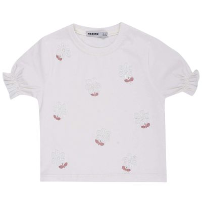 بلوز آستین کوتاه دخترانه مدل MDSS-CH3229