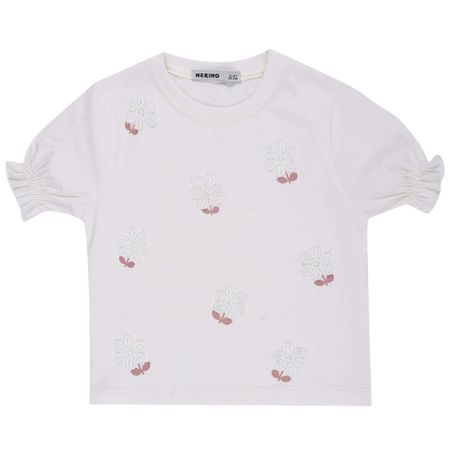 بلوز آستین کوتاه دخترانه مدل MDSS-CH3229