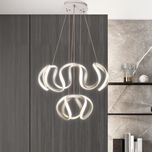 لوستر مدل لاله 2 طبقه