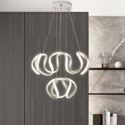 لوستر مدل لاله 2 طبقه