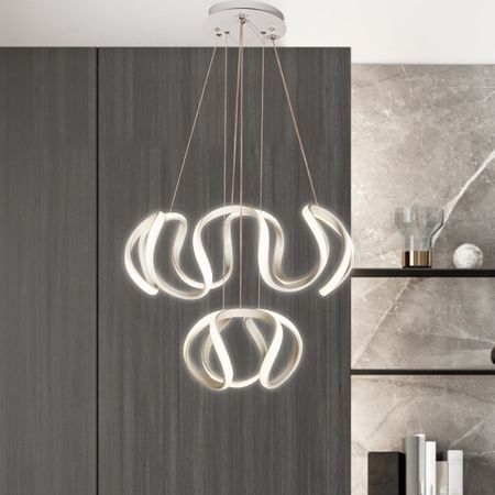 لوستر مدل لاله 2 طبقه