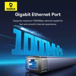 هاب 4 پورت USB 3.0 بیسوس مدل UltraJoy Series 4 BS-OH109 (گارانتی 24 ماهه آونگ)