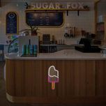 چراغ نئونی دیواری آرن تیم طرح بستنی کد 3